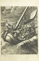 An illustration from The Life of Our Blessed Lord & Saviour Jesus Christ. An heroic poem ... Illustrated by necessary notes ... also a prefatory discourse concerning heroic poetry. With sixty copper-plates [by William Faithorne (1693)