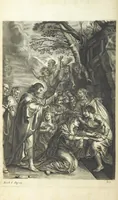 An illustration from The Life of Our Blessed Lord & Saviour Jesus Christ. An heroic poem ... Illustrated by necessary notes ... also a prefatory discourse concerning heroic poetry. With sixty copper-plates [by William Faithorne (1693)