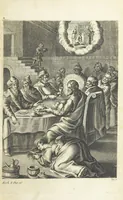 An illustration from The Life of Our Blessed Lord & Saviour Jesus Christ. An heroic poem ... Illustrated by necessary notes ... also a prefatory discourse concerning heroic poetry. With sixty copper-plates [by William Faithorne (1693)