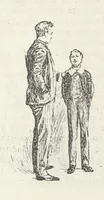 An illustration from The Veiled Hand, a novel of the sixties, the seventies, and the eighties, etc (1892)