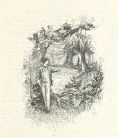 An illustration from The Veiled Hand, a novel of the sixties, the seventies, and the eighties, etc (1892)
