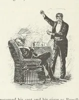 An illustration from The Veiled Hand, a novel of the sixties, the seventies, and the eighties, etc (1892)