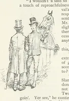 An illustration from The Veiled Hand, a novel of the sixties, the seventies, and the eighties, etc (1892)