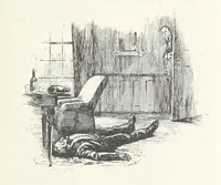 An illustration from The Veiled Hand, a novel of the sixties, the seventies, and the eighties, etc (1892)