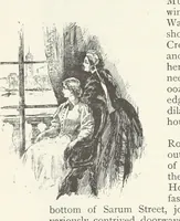 An illustration from The Veiled Hand, a novel of the sixties, the seventies, and the eighties, etc (1892)