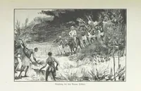 An illustration from Meine zweite Durchquerung Äquatorial-Afrikas vom Congo zum Zambesi während der Jahre 1886 und 1887 ... Mit 92 Abbildungen, etc (1890)
