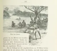An illustration from Meine zweite Durchquerung Äquatorial-Afrikas vom Congo zum Zambesi während der Jahre 1886 und 1887 ... Mit 92 Abbildungen, etc (1890)
