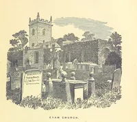 An illustration from The History and Antiquities of Eyam ... Sixth edition. With illustrations from photographs by J. A. Warwick and R. Keene (1870)