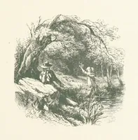 An illustration from Wood-Side and Sea-Side. Illustrated by pen and pencil (1869)