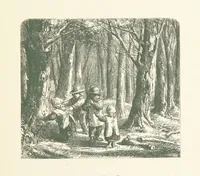 An illustration from Wood-Side and Sea-Side. Illustrated by pen and pencil (1869)