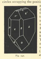 An illustration from Crystallography for Beginners. With an appendix on the use of the blowpipe and the determination of common minerals, etc. [With 3 tables of diagrams (1896)