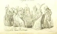 An illustration from Excentric excursions; or, literary and pictorial sketches of countenance, character and country in different parts of England and South Wales ... Embellished with ... prints [by J. Cruikshank (1807)