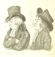 An illustration from Excentric excursions; or, literary and pictorial sketches of countenance, character and country in different parts of England and South Wales ... Embellished with ... prints [by J. Cruikshank (1807)
