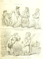 An illustration from Excentric excursions; or, literary and pictorial sketches of countenance, character and country in different parts of England and South Wales ... Embellished with ... prints [by J. Cruikshank (1807)