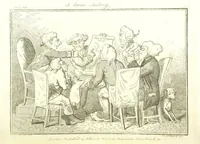 An illustration from Excentric excursions; or, literary and pictorial sketches of countenance, character and country in different parts of England and South Wales ... Embellished with ... prints [by J. Cruikshank (1807)