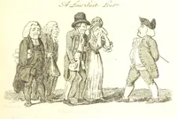 An illustration from Excentric excursions; or, literary and pictorial sketches of countenance, character and country in different parts of England and South Wales ... Embellished with ... prints [by J. Cruikshank (1807)
