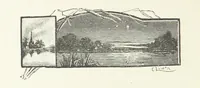 An illustration from In the Days of '54. A story of love and sacrifice, etc (1893)