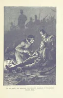 An illustration from In the Days of '54. A story of love and sacrifice, etc (1893)