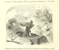 An illustration from The Fife and Drum; or, would be a soldier (1863)