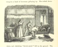 An illustration from The Fife and Drum; or, would be a soldier (1863)