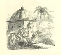 An illustration from The Fife and Drum; or, would be a soldier (1863)