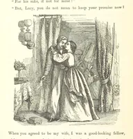 An illustration from The Fife and Drum; or, would be a soldier (1863)