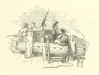 An illustration from The Fife and Drum; or, would be a soldier (1863)