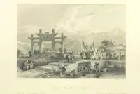 Picture 54 of 85 from China: in a series of views, displaying the scenery, architecture and social habits of that ancient empire. Drawn ... by T. Allom. With historical and descriptive notices by the Rev. G. N. Wright (1858), leaf 282