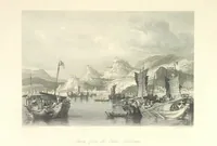 An illustration from China: in a series of views, displaying the scenery, architecture and social habits of that ancient empire. Drawn ... by T. Allom. With historical and descriptive notices by the Rev. G. N. Wright (1858)