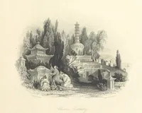 Picture 2 of 85 from China: in a series of views, displaying the scenery, architecture and social habits of that ancient empire. Drawn ... by T. Allom. With historical and descriptive notices by the Rev. G. N. Wright (1858), leaf 9