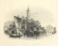 Picture 59 of 87 from China: in a series of views, displaying the scenery, architecture and social habits of that ancient empire. Drawn ... by T. Allom. With historical and descriptive notices by the Rev. G. N. Wright (1858), leaf 237