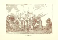 An illustration from A Series of picturesque views of castles and country houses in Yorkshire, principally in the northern division of the West Riding, from sketches made by Mr. E. Healey ... Reprinted from the “Bradford Illustrated Weekly Telegraph.” (1885)