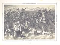 An illustration from Vaterländische Bilder-Chronik aus der Geschichte des österreichischen Kaiserstaates. Von seinen ältesten Bewohnern bis auf die gegenwärtige Zeit ... Bearbeitet und mit Original-Handzeichnungen ausgestattet von A. Z (1843)