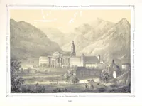 An illustration from Vaterländische Bilder-Chronik aus der Geschichte des österreichischen Kaiserstaates. Von seinen ältesten Bewohnern bis auf die gegenwärtige Zeit ... Bearbeitet und mit Original-Handzeichnungen ausgestattet von A. Z (1843)