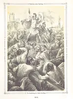 An illustration from Vaterländische Bilder-Chronik aus der Geschichte des österreichischen Kaiserstaates. Von seinen ältesten Bewohnern bis auf die gegenwärtige Zeit ... Bearbeitet und mit Original-Handzeichnungen ausgestattet von A. Z (1843)
