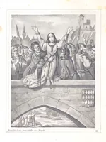 An illustration from Vaterländische Immortellen aus dem Gebiete der österreichischen Geschichte der alten, mittleren, neuern und neuesten Zeit gesammelt und mit einer ... Bilderschau der merkwürdigsten Handlungen ausgezeichneter Personen ... ausgestattet (1840)