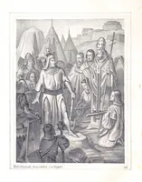 An illustration from Vaterländische Immortellen aus dem Gebiete der österreichischen Geschichte der alten, mittleren, neuern und neuesten Zeit gesammelt und mit einer ... Bilderschau der merkwürdigsten Handlungen ausgezeichneter Personen ... ausgestattet (1840)