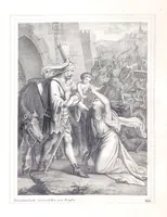 An illustration from Vaterländische Immortellen aus dem Gebiete der österreichischen Geschichte der alten, mittleren, neuern und neuesten Zeit gesammelt und mit einer ... Bilderschau der merkwürdigsten Handlungen ausgezeichneter Personen ... ausgestattet (1840)