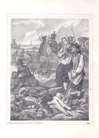 An illustration from Vaterländische Immortellen aus dem Gebiete der österreichischen Geschichte der alten, mittleren, neuern und neuesten Zeit gesammelt und mit einer ... Bilderschau der merkwürdigsten Handlungen ausgezeichneter Personen ... ausgestattet (1840)