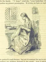 An illustration from The Vicar of Wakefield ... And a prefatory memoir by G. Moir Bussey ... Embellished with ... two hundred engravings on wood, etc (1845)
