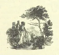 An illustration from The Vicar of Wakefield ... And a prefatory memoir by G. Moir Bussey ... Embellished with ... two hundred engravings on wood, etc (1845)