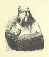 An illustration from The Vicar of Wakefield ... And a prefatory memoir by G. Moir Bussey ... Embellished with ... two hundred engravings on wood, etc (1845)