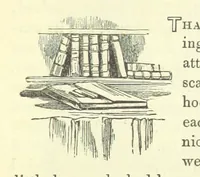 An illustration from The Vicar of Wakefield ... And a prefatory memoir by G. Moir Bussey ... Embellished with ... two hundred engravings on wood, etc (1845)