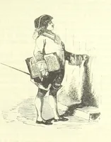 An illustration from The Vicar of Wakefield ... And a prefatory memoir by G. Moir Bussey ... Embellished with ... two hundred engravings on wood, etc (1845)