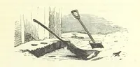 An illustration from The Vicar of Wakefield ... And a prefatory memoir by G. Moir Bussey ... Embellished with ... two hundred engravings on wood, etc (1845)