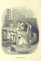 An illustration from The Vicar of Wakefield ... And a prefatory memoir by G. Moir Bussey ... Embellished with ... two hundred engravings on wood, etc (1845)