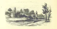 An illustration from The Vicar of Wakefield ... And a prefatory memoir by G. Moir Bussey ... Embellished with ... two hundred engravings on wood, etc (1845)