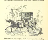 An illustration from The Vicar of Wakefield ... And a prefatory memoir by G. Moir Bussey ... Embellished with ... two hundred engravings on wood, etc (1845)