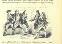 An illustration from The Vicar of Wakefield ... And a prefatory memoir by G. Moir Bussey ... Embellished with ... two hundred engravings on wood, etc (1845)