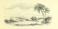 An illustration from The Vicar of Wakefield ... And a prefatory memoir by G. Moir Bussey ... Embellished with ... two hundred engravings on wood, etc (1845)